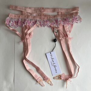 For Love and Lemons April Bloom Garter Size Small
